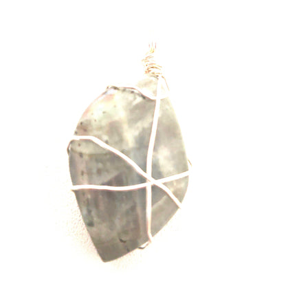 Wire Wrapped Labradorite Pendant