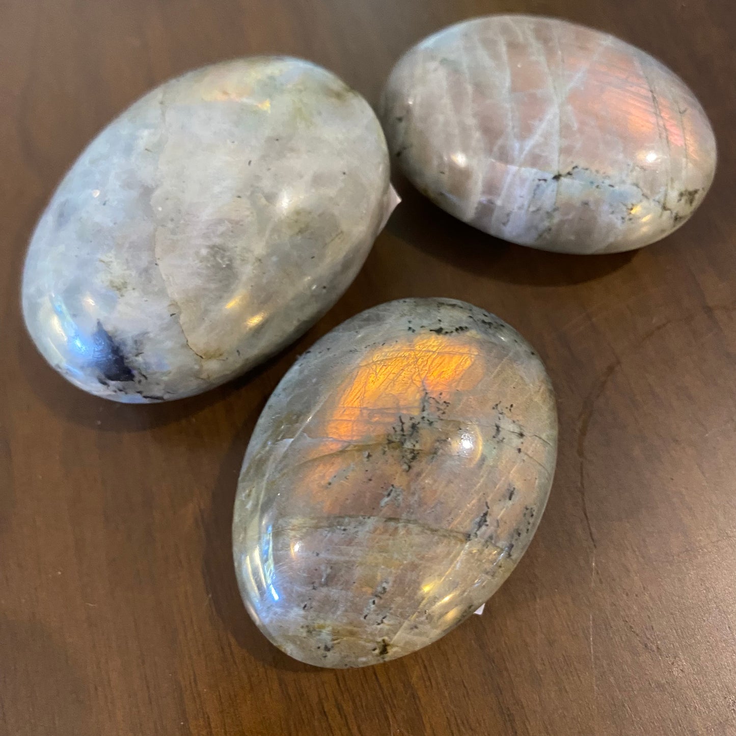 Purple Labradorite Palm Stones