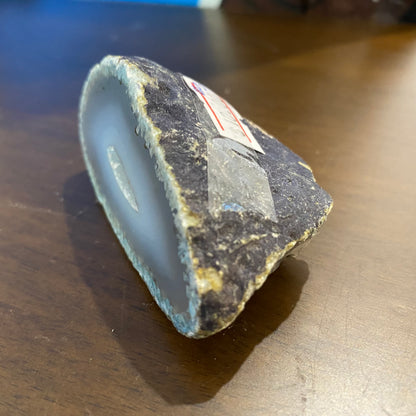 Grey Agate Geode 122grams